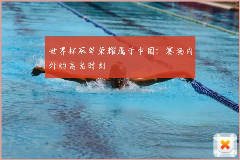 世界杯冠军荣耀属于中国：赛场内外的高光时刻